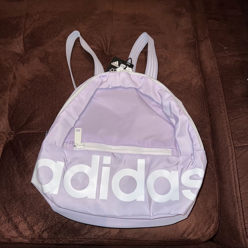 ADIDAS LILAC PURPLE MINI BACKPACK - Picture 2 of 8
